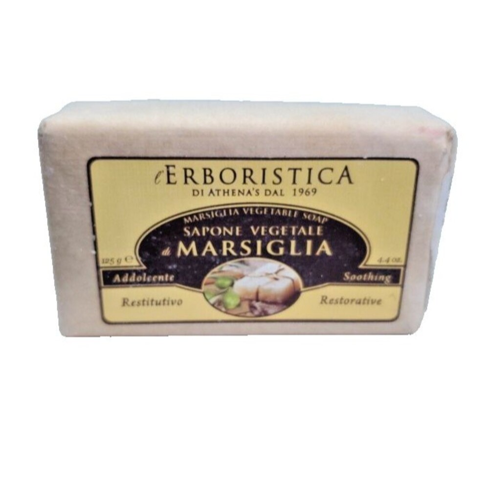 L'Erboristica di Athena's Sapone Vegetale di Marsiglia Vegetable Soap Bar 125g